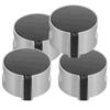 4 Pcs Gas Stove Knob Range Control Knobs Oven Replacements Kitchen Cooktop Metal Burner Accessories