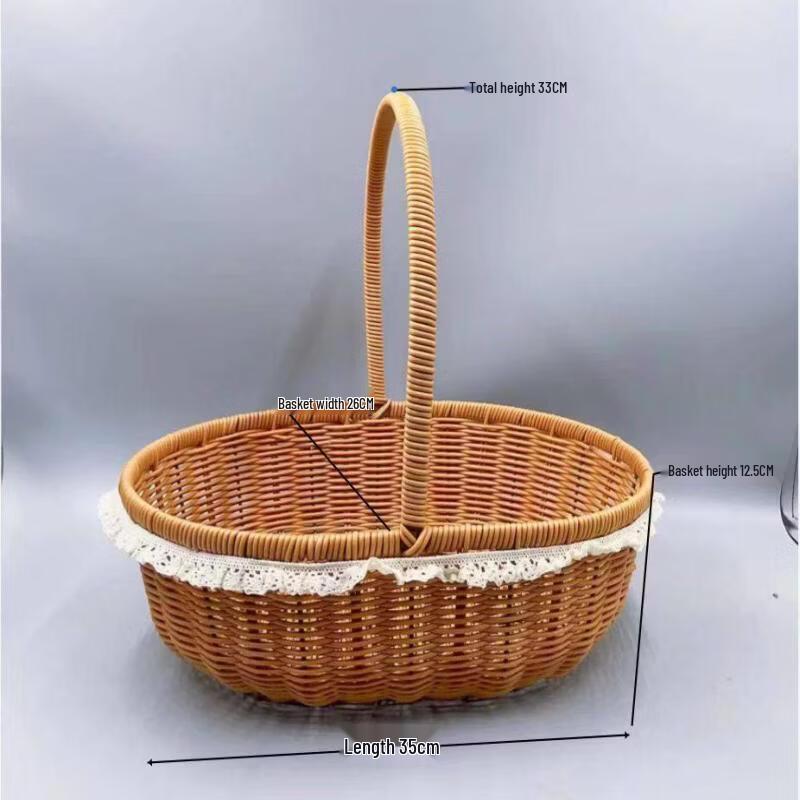 Керамическая корзина для овощей и фруктов ручной работы