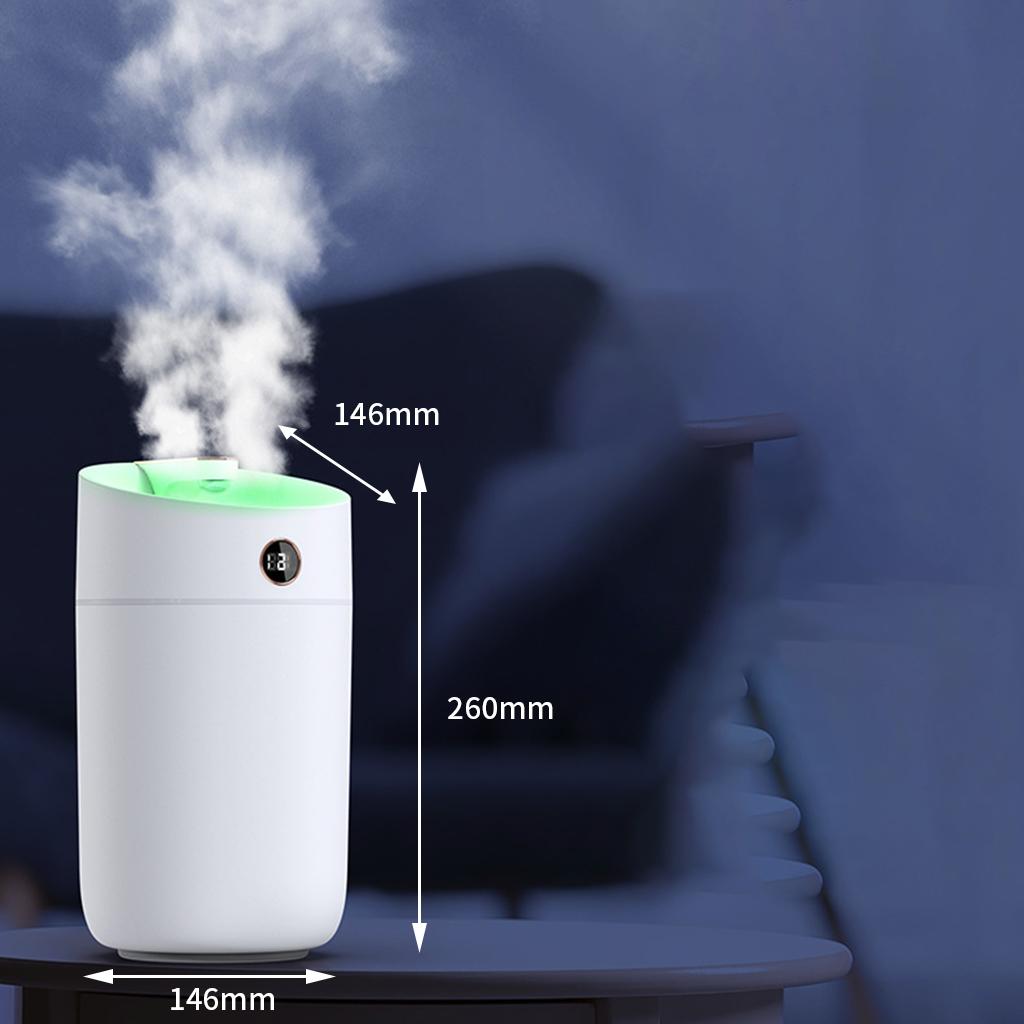 3L USB Powered Air Humidifier Aroma Essential Oil Diffuser Home Frangrance