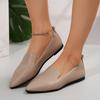 Fashion Fashion Slip on Loafers 2025 Woman Shoes Breathable Ballet Shallow Flats Women Soft Bottom Pointed Toe Boat Shoes Plus Size 43
