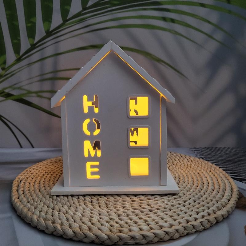 HOME Haus Dreiteilige Silikonform Kombination, Geeignet für DIY Zement Gips Ton Gießen Epoxidharzform Heimdekoration