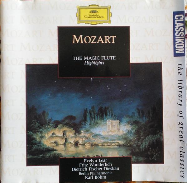 

CD EVELYN LEAR FRITZ WUNDERLICH DIET Mozart Magic Flute Highlights 4498452 DEUTSCHE GRAMM 1987 Germany Classical Used