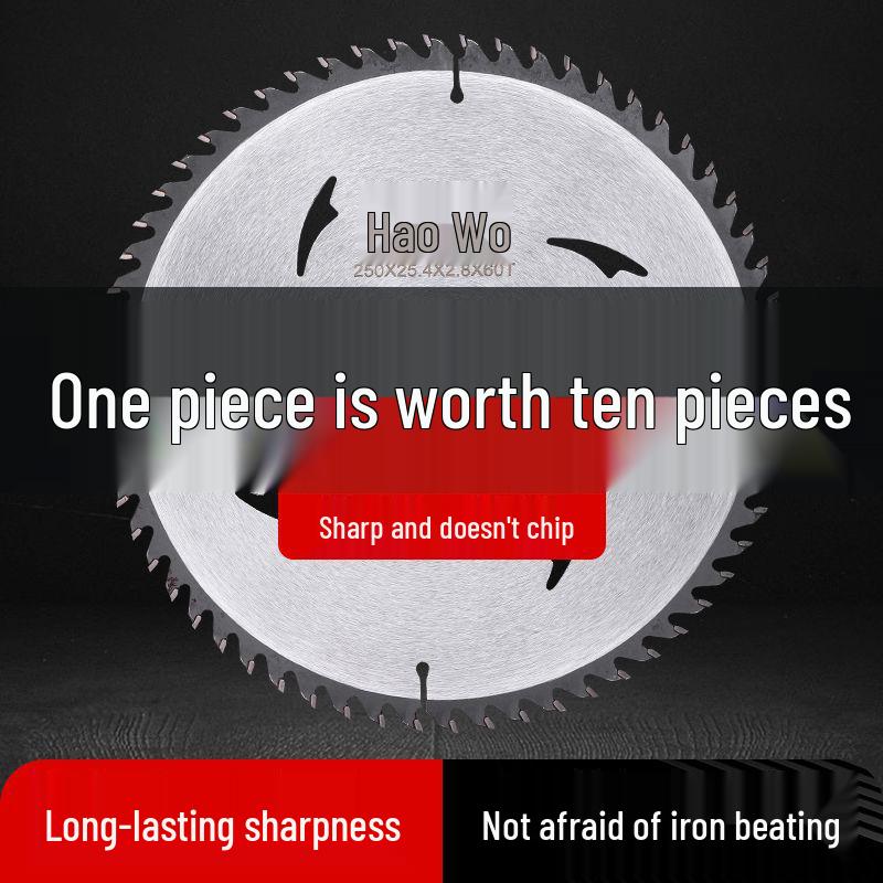 Anti-Nail Carbide Woodworking Saw Blade, Aluminum Cutting, 4-7 Inch for Handheld Angle Grinders