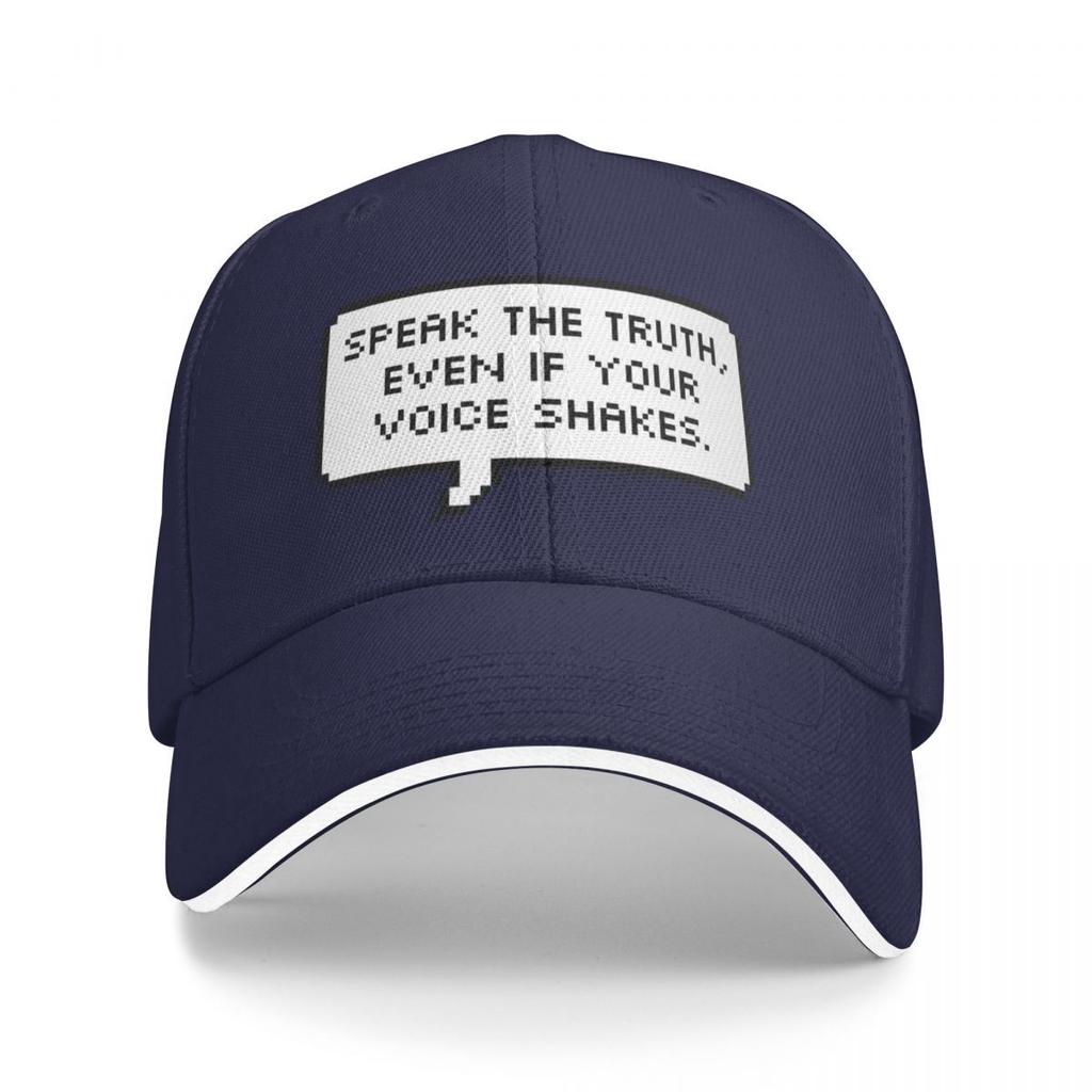 Speak the truth even if your voice shakes Baseball Cap Sports  Icon Golf Women Mens
