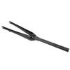 Bike Rigid Front Fork Full Carbon Fiber Road Bike Fork Quick Release Type UD Pattern Top Taper Pipe for Disc BrakeUD