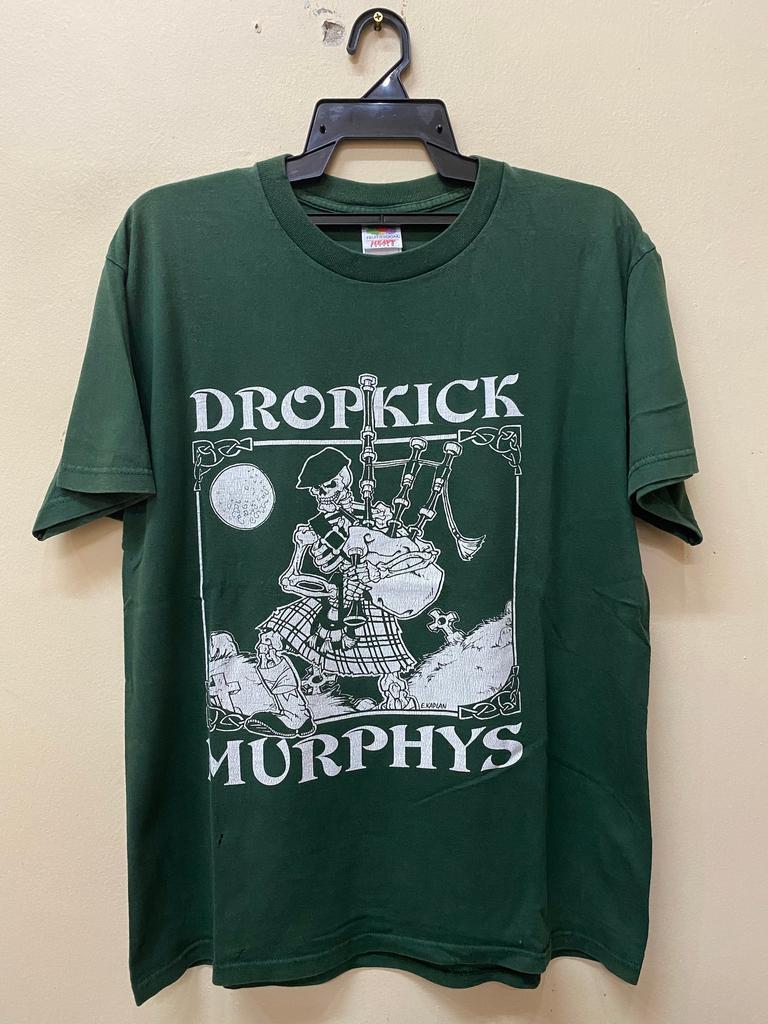 Vintage Dropkick Murphys E.Kaplan Punk Band Tshirt
