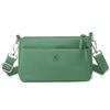 Women's Bag Solid Color Shoulder Bag Multi-Compartment Crossbody Bag