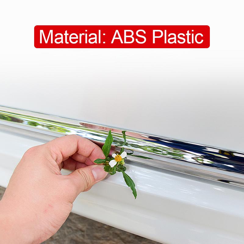 For Toyota Camry XV70 70 2018-    Car Door Trim Strip Sticker Cover Auto Sticker Body Decoration Accessories