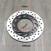 Compatible Rear Brake Disc for Honda CB400 (92-98 VTEC 1/2/3/4), CB-1, CB750 Models