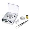 20g X 0.001Grams, High Precision Digital Milligram Jewelry Scale, Reloading, Jewelry and Gems Scale, Calibration Weights and Tweezers(30g Option)