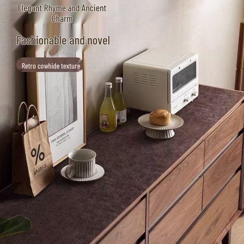 Retro Cowhide Desk Mat – Notebook & Writing Desk Pad, Tablecloth, Office Desktop Pad, Perfect Gift