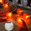 Spring Festival Red Lantern String Lights  Chinese New Year Layout Lights