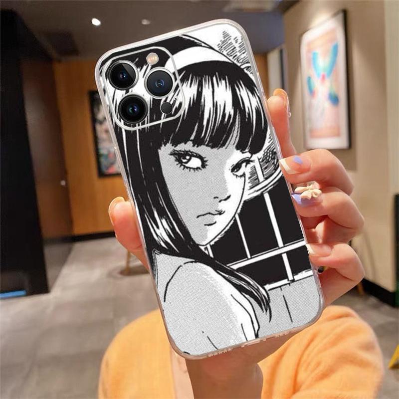 Phone Case For iphone 17 Pro Max Air 16 15 14 13 Pro Max 15 16 Pro 15Plus Horror manga Tomie Junji Ito
