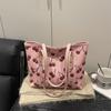 Today's New Popular Tote Bag, New Cherry Print Cute Versatile Portable Shoulder Bag