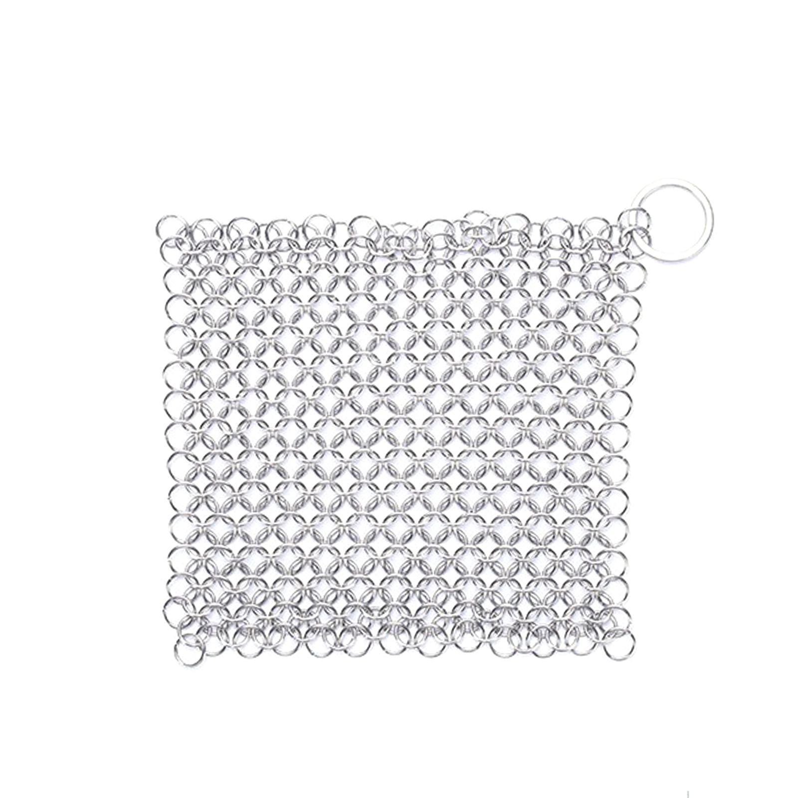 

4-8 Чугунный инструмент для чистки Кухонный горшок Сковороды Чистящая губка Нержавеющая сталь Удаление ржавчины Скребок Металлическая чистящая щетка 5