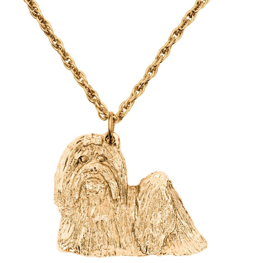 Maltese British-made Art Dog Pendant Necklace Collection