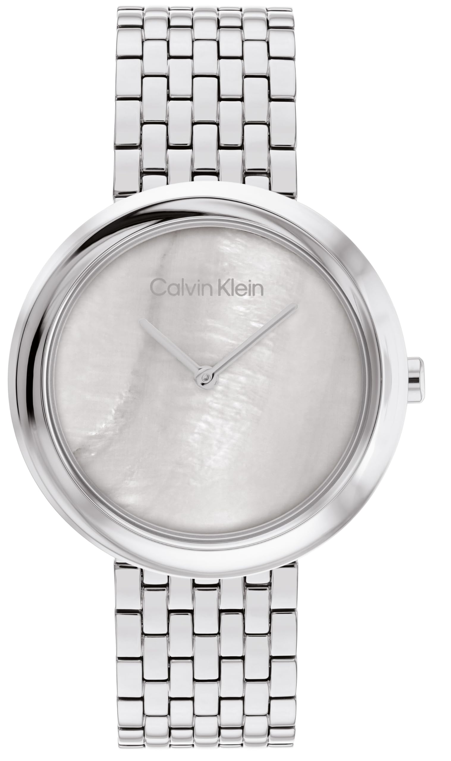 

Calvin Klein TWISTED BEZEL 25200320 Silver Watch Women s