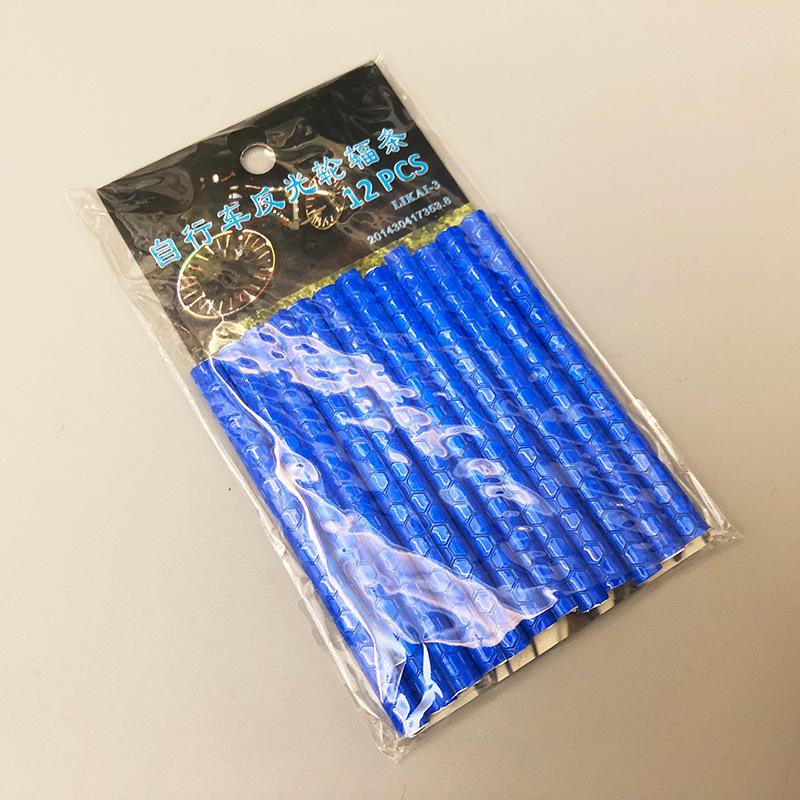 Reflective Bicycle Spoke & Tire Strip for Mountain Bikes - Waterproof and Multi-Purpose Decoration