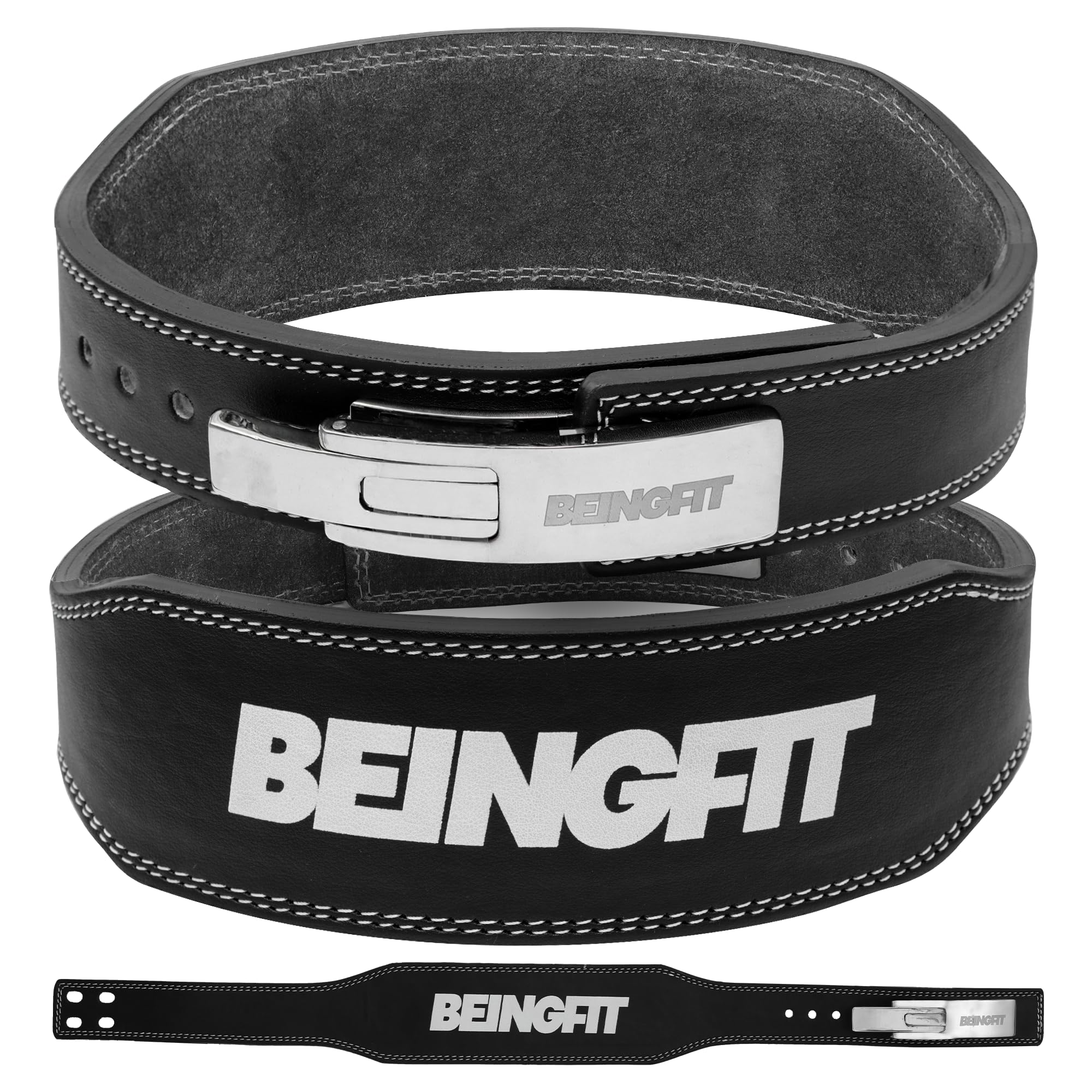 

Beingfit Training Lever Action Leather Power Strength Training Lifting Powerlifting Gym Strength Training Aid Belt, Belt, Belt, Belt, Belt, Deadlift, чёрный
