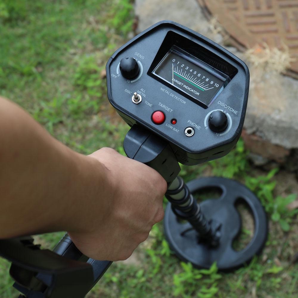 7.9 Inches 110mA Professtional MD-4040 Metal Detector Under Ground Adjustable Gold Detector Treasure Hunter Tracker Seeker Metal Circuit 7.2-9.6V