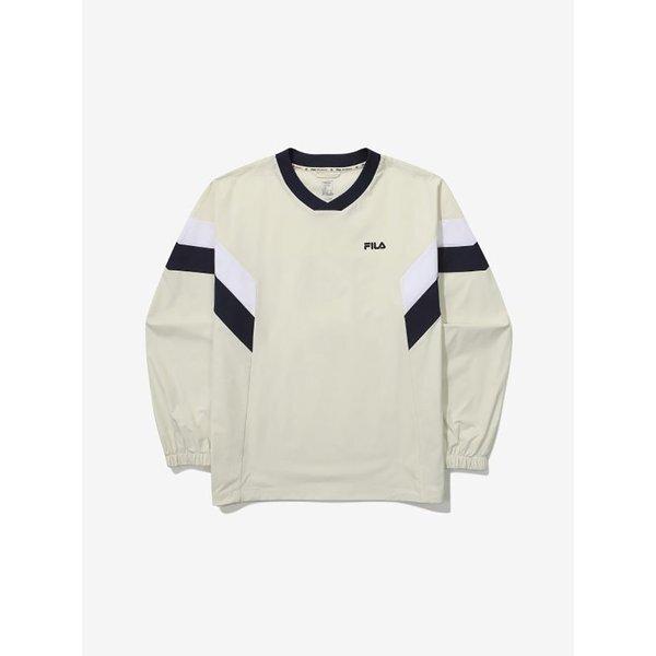 Fila Stretch V Neck woVen Sweatshirt