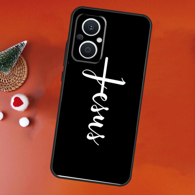

Jesus Cross Case For OPPO Find X9 X8 X5 X6 Pro OPPO Reno 14 12 10 13 Pro 14F 13F 12F 11F 7 8 Lite Cover OPPO Find X8 Pro