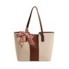 Unique Women's Shoulder Bag Large Capacity Versatile Tote Retro Displacement Bag Large Bag Contrast Fashion Autumn New