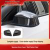 Tesla Model Y Real Carbon Fiber Rearview Mirror Protective Cover