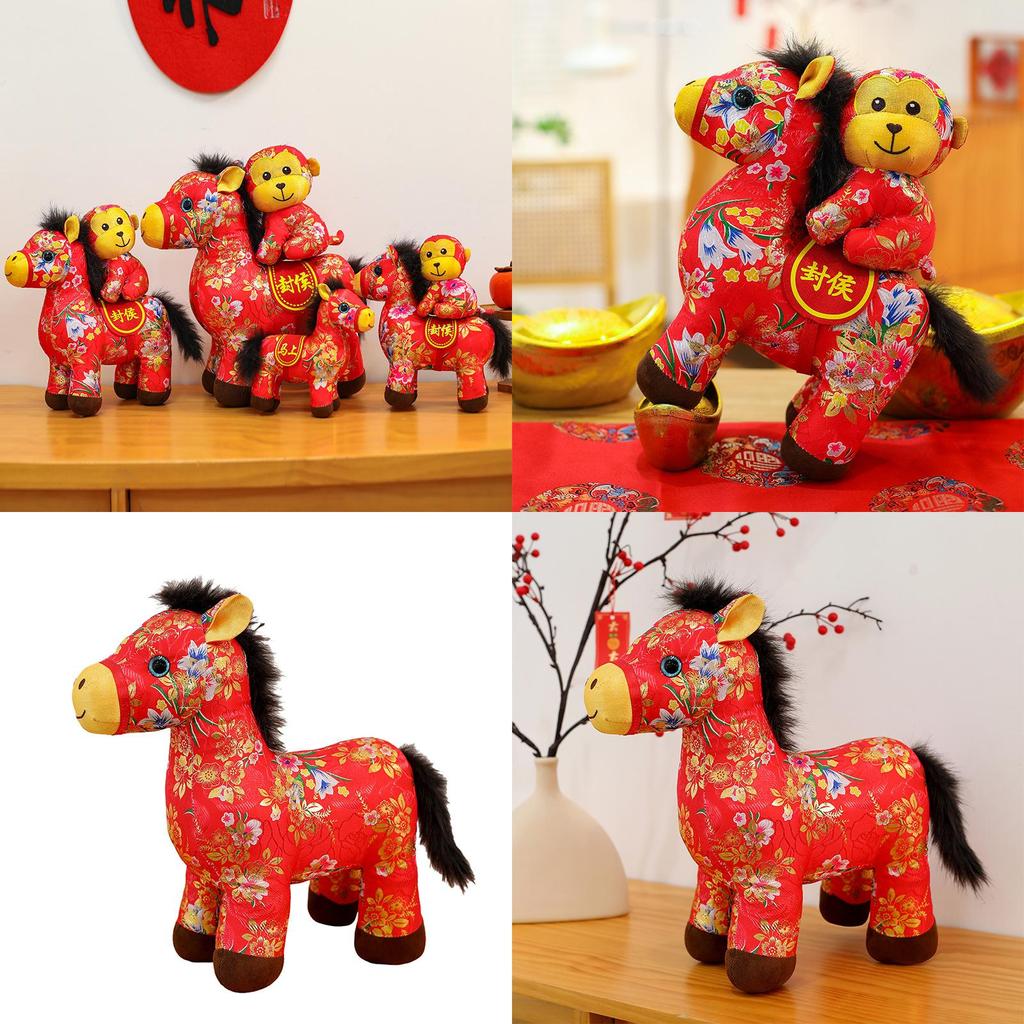 Zodiac Horse Plush Toy Collectors Edition For Chinese New Year Celebrations