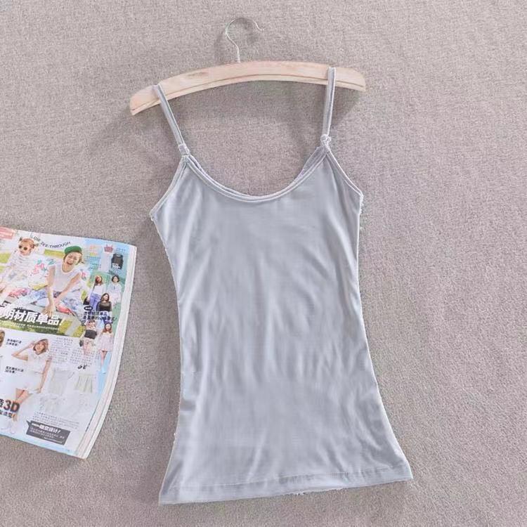New Slimming Sequin Tank Top Camisole - Women's Versatile Base Layer Vest