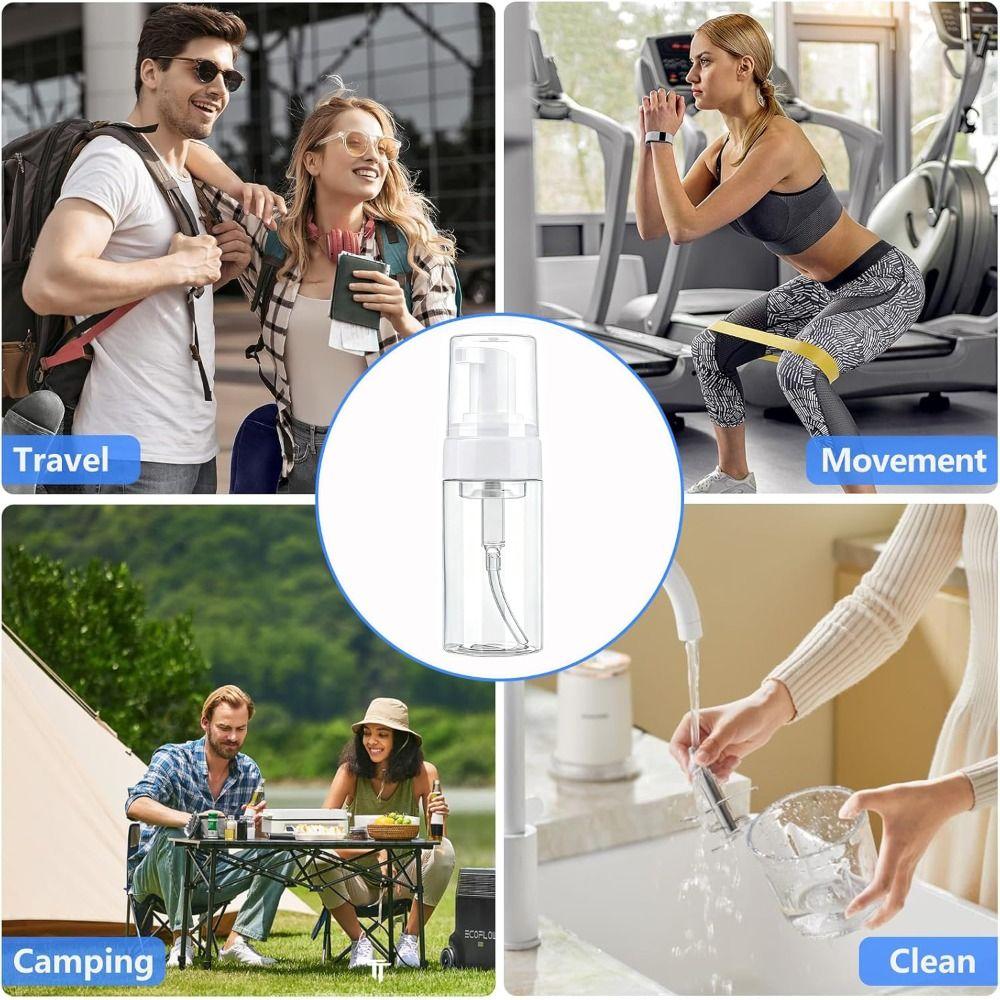 30/60 ml leere Schaumflasche aus Kunststoff, tragbarer Schaumspender, Reisereinigung