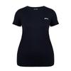 Slazenger Womens/Ladies Plain Crew Neck Fitted T-Shirt