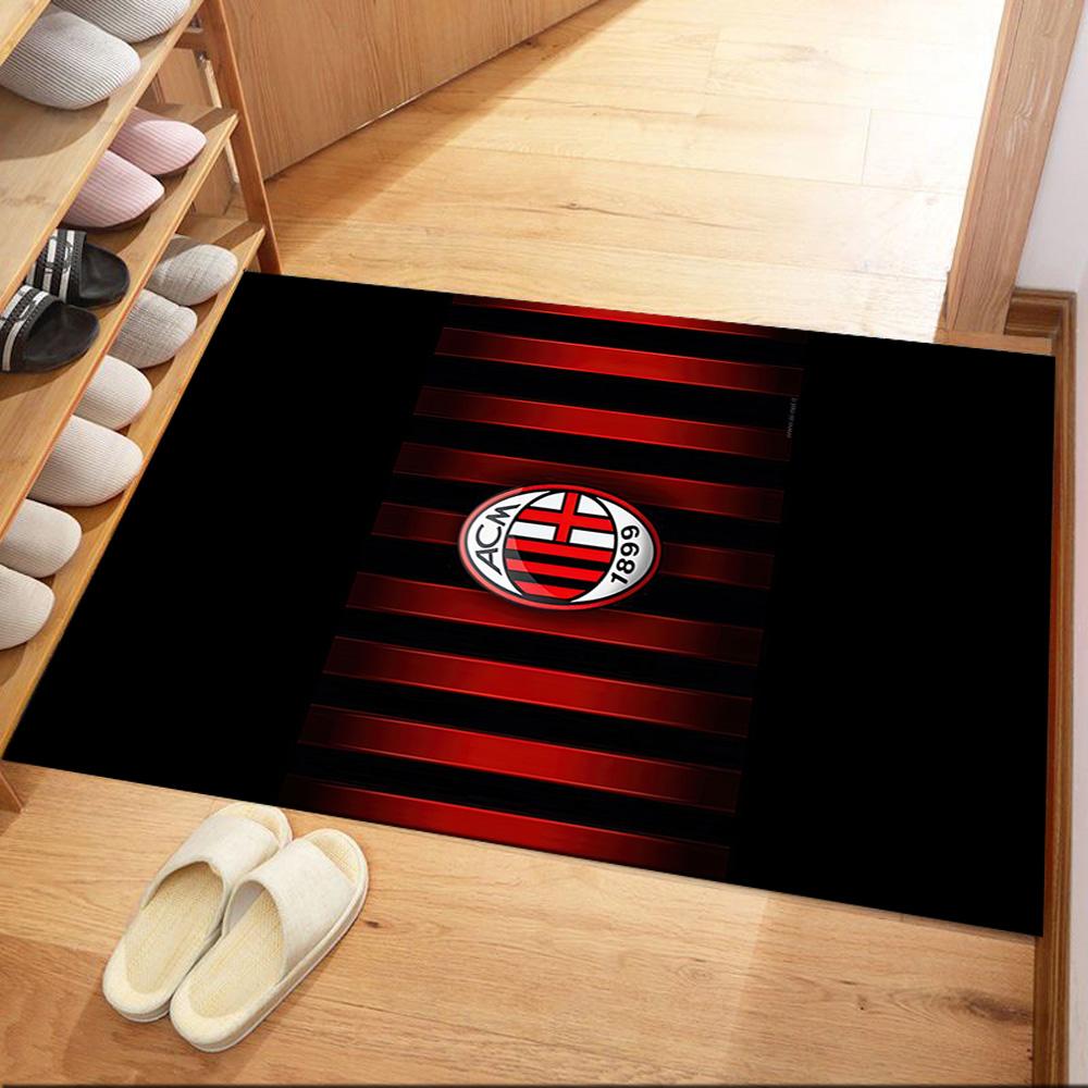 Ac Milan Floor Rug Office Rug Design For Dormitory Entryway Bedrooms Kitchen Antislip Carpet Decorate Offices Best For Christmas