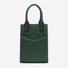 Matt [Refurbished] Wave Cowhide Mini Tote Bag Green