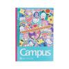 Sunstar Stationery Sanrio Character Campus 5 Sanrio S2691710 Notebook, Notebook, A-Ruled, Books, Characters,