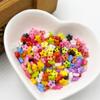 200PCS 6mm Mixed Mini Harz Winzige Knöpfe Handwerk Nähen Werkzeuge Dekorative Taste Scrapbooking DIY kinder
