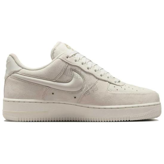 Nike Air Force 1 Low Top Skateboard Shoes Womens Beige HV4406-001