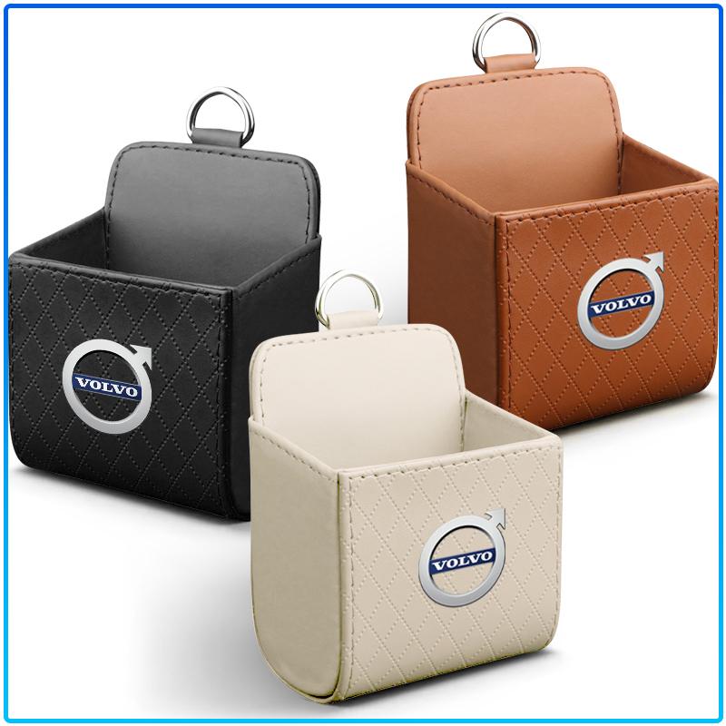1Pcs Car Air Outlet Storage Box Phone Glasses Organizer Car Goods For Volvo XC60 XC90 S60 S80 S40 V40 V60 V70 V50 XC70
