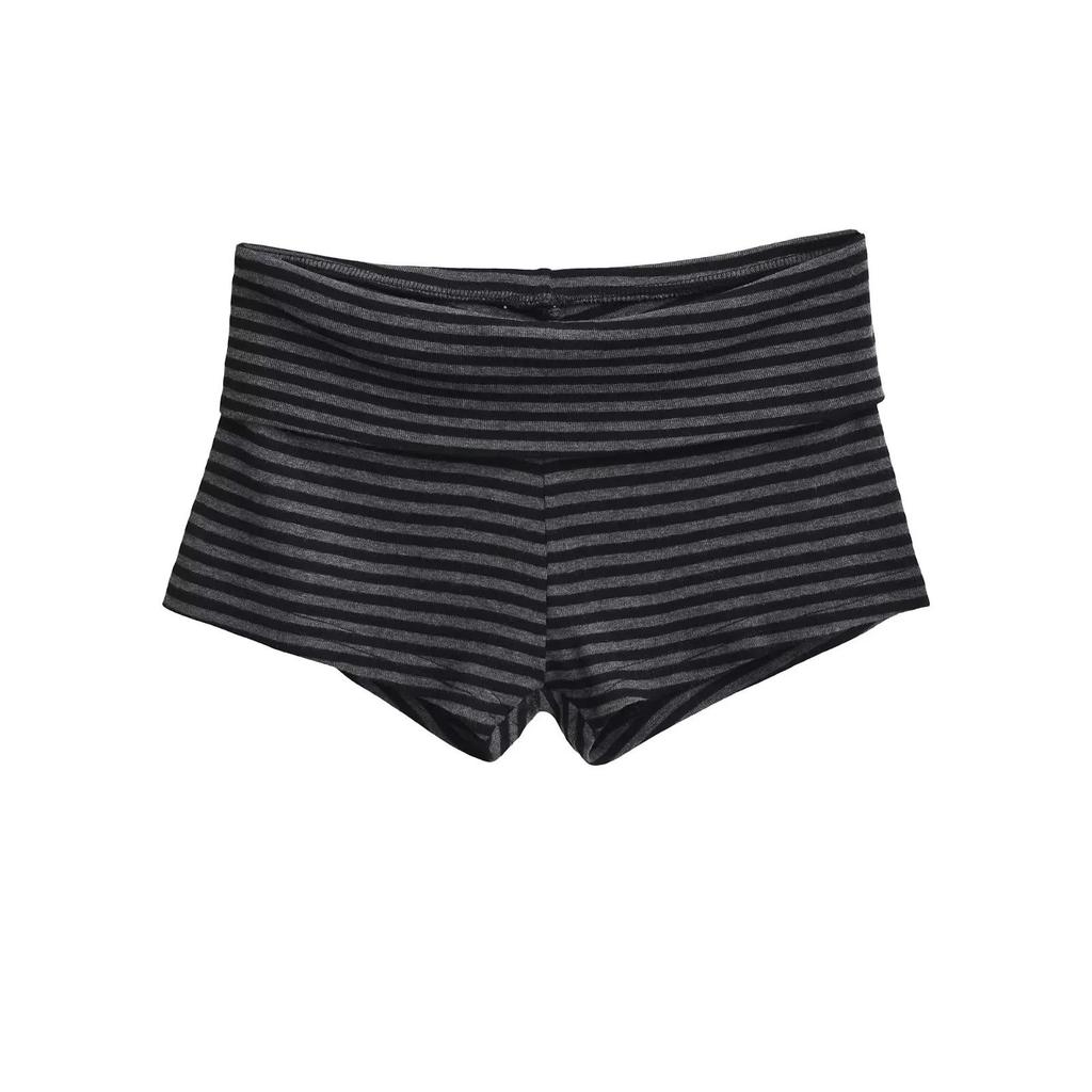 American Striped High-Waist Spicy Girl Summer Sports Hot Pants - Women's Casual Home Wear