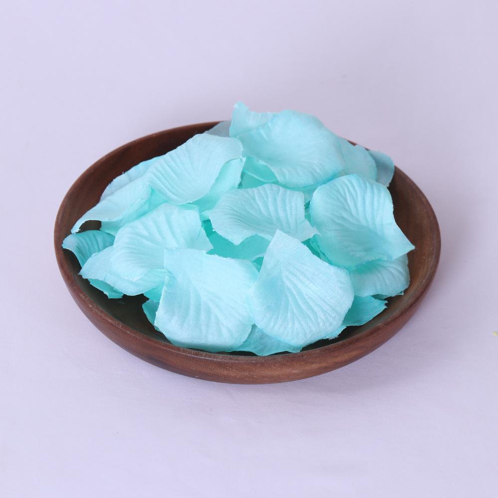 Stacking 1000pcs Rose Petals For Wedding, Bar Celebration, Hand-held Decorative Props, Simulated Flowers