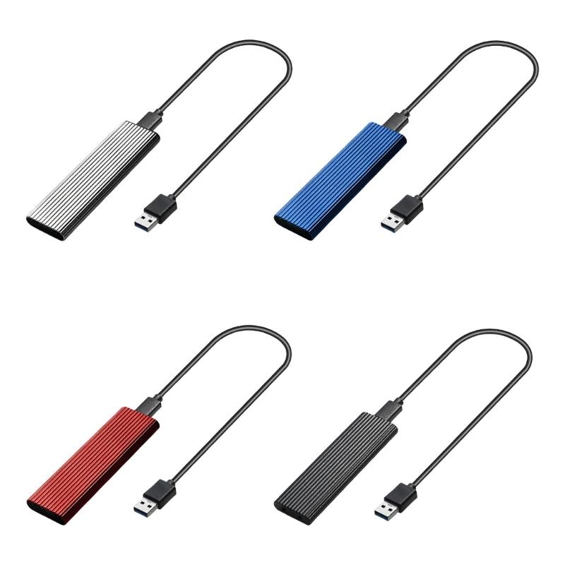 M.2 Mobile Hard Easy Drive Cable Nvme Protocol With USB Type C For 2230 2242 2260 2280 External M.2 Hard Drive Adapter