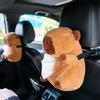 Capybara Plush Toy Car Tissue Box Cover: Cute Storage Ornament Holder