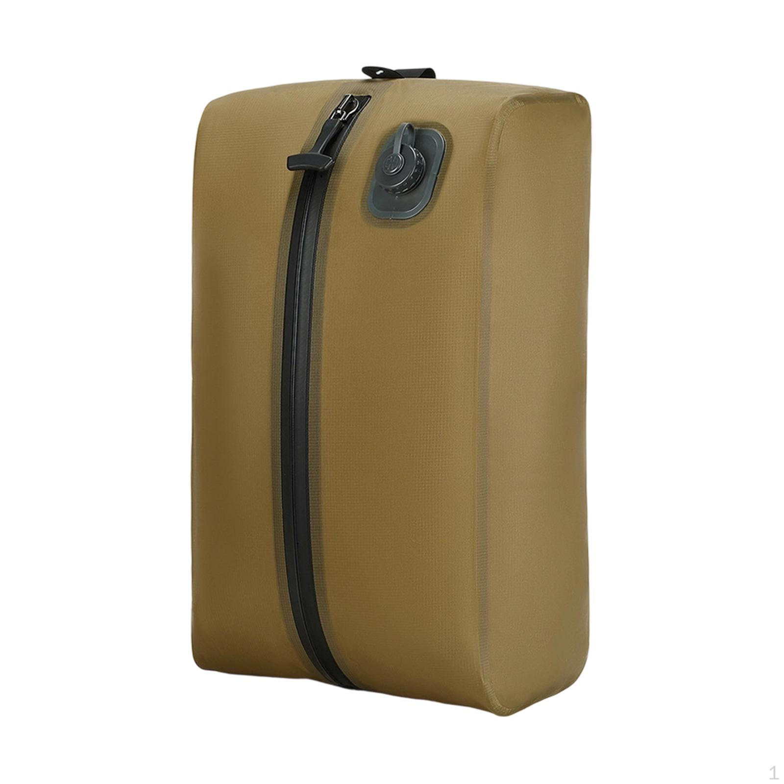 

Travel Vacuum Storage Bag Clothing Compression Reusable Waterproof Multipurpose Packing Cube for хакі