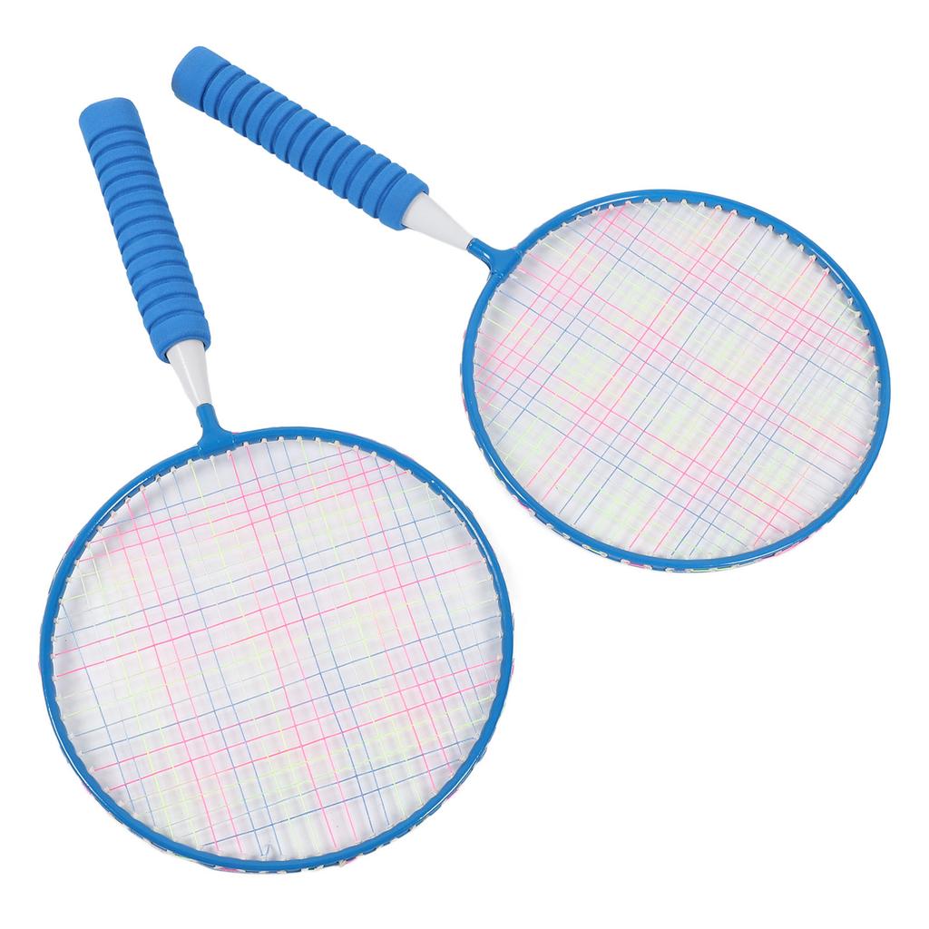 Badmintonset för barn Lätt badmintonracket för barn med 3 badmintonbollar Bärväska Greppband för 3 till 12 år