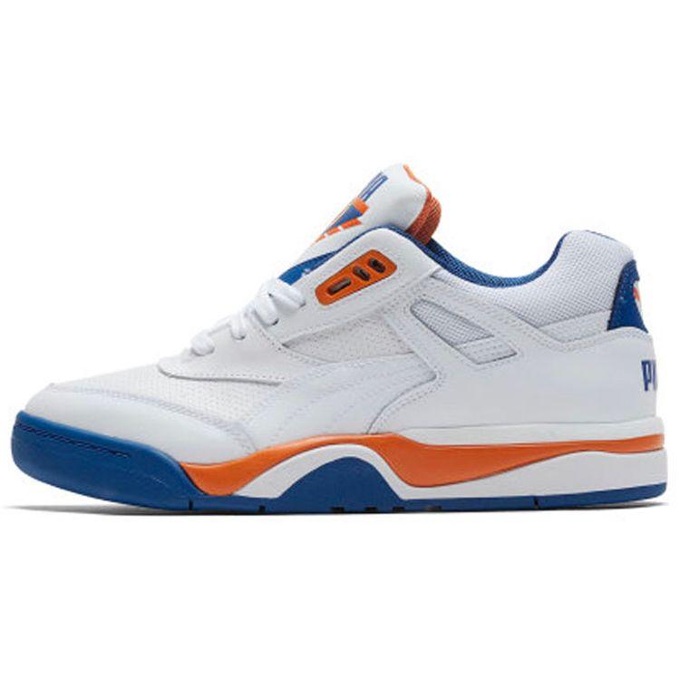 

Кроссовки Puma Palace Guard Knicks Unisex White Jaffa-Orange Game-Blue 370063-05
