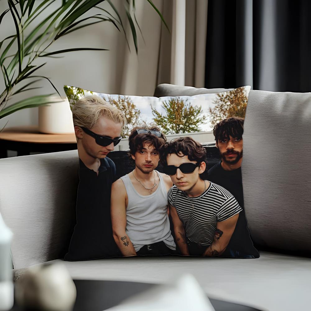 Trending Iinhaleread Cushion Cover Antidustmite Pillowcase Invisible Zipper Silky Short Plush Sofa Cushion Cover