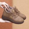 Shoes Women's 2025 Winter New Women's Cotton Boots Women's Shoes Velvet Mother Shoes Casual Versatile Warm One Pedal