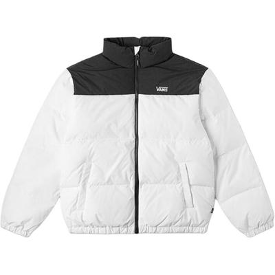 Vans Blød Komfortabel Ståhals Dunjakke Unisex Jakke Hvid VN000P30WHT