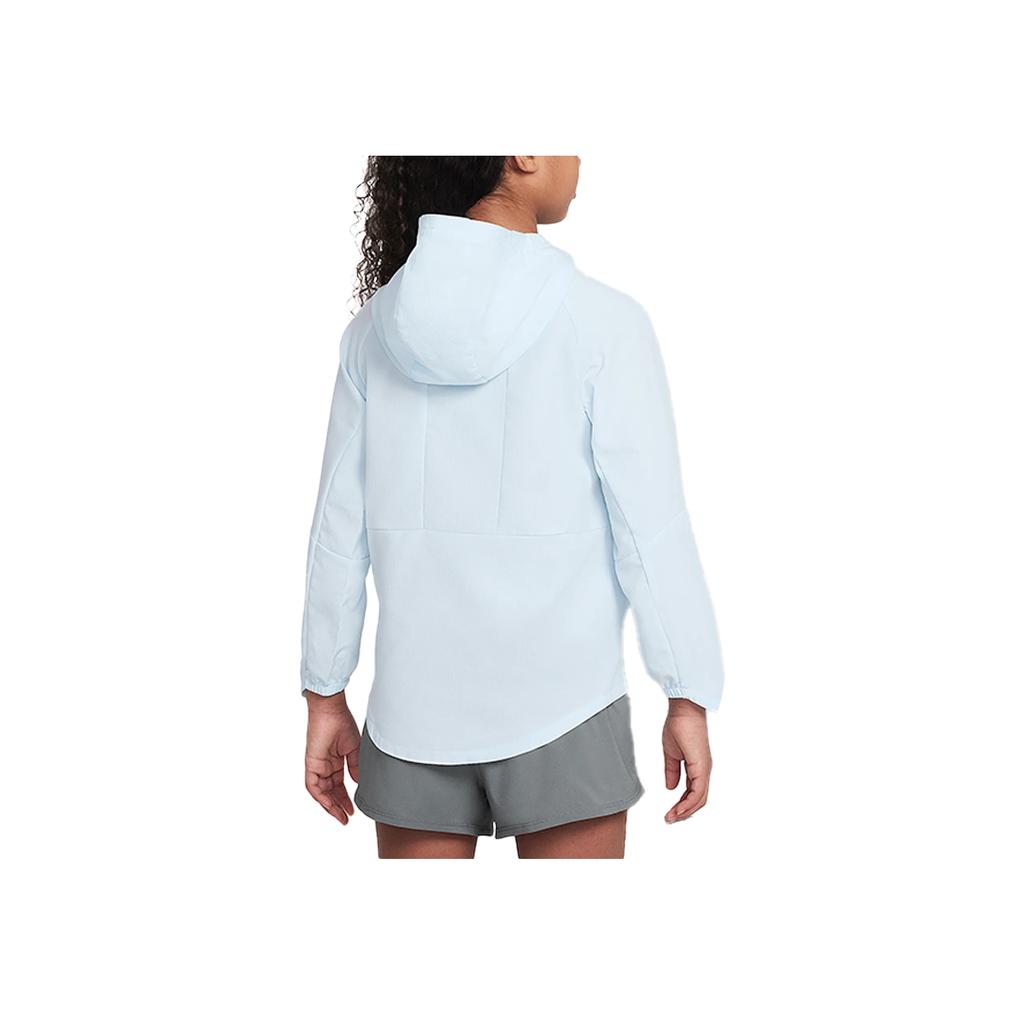 Nike Dri-Fit UV Quick-Dry Training Long Sleeve Jacket Unisex Jacket Glacier-Blue FZ5213-474