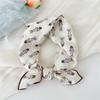 58 Cotton Linen Small Square Silk Scarf for Women - Spring/Autumn/Summer Korean Style Headband & Decorative Scarf